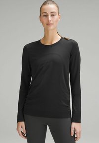SWIFTLY RELAXED LONG-SLEEVE - Long sleeved top - black