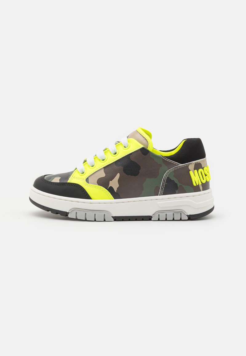 MOSCHINO - UNISEX - Zapatillas - military/neon yellow/black, Ampliar