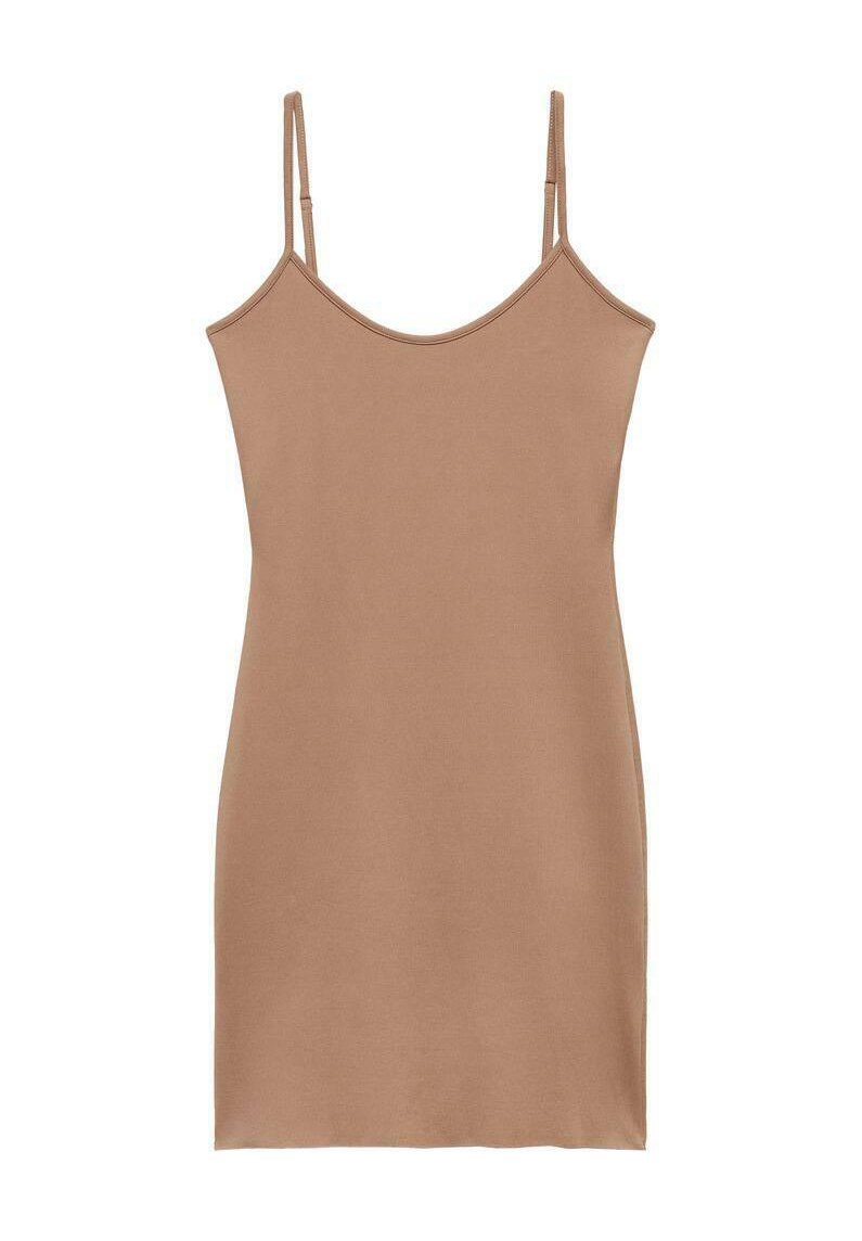 Mango Etui-jurk nude