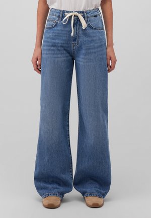 MALIBU - Relaxed fit jeans - mid brushed lt denim