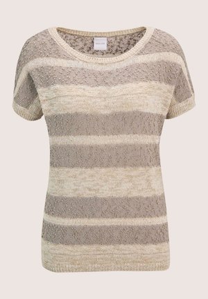 MADELEINE, T-Shirt print - berber   cappuccino   gold