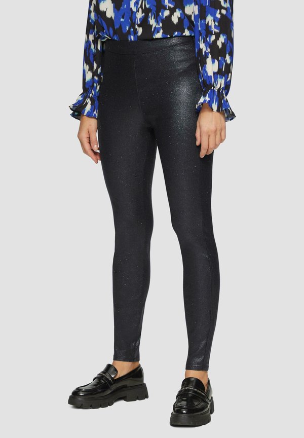 IN GLÄNZENDER OPTIK - Leggings - Hosen - schwarz