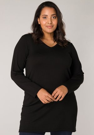 BASE LEVEL CURVY ANINE  - Trui - black