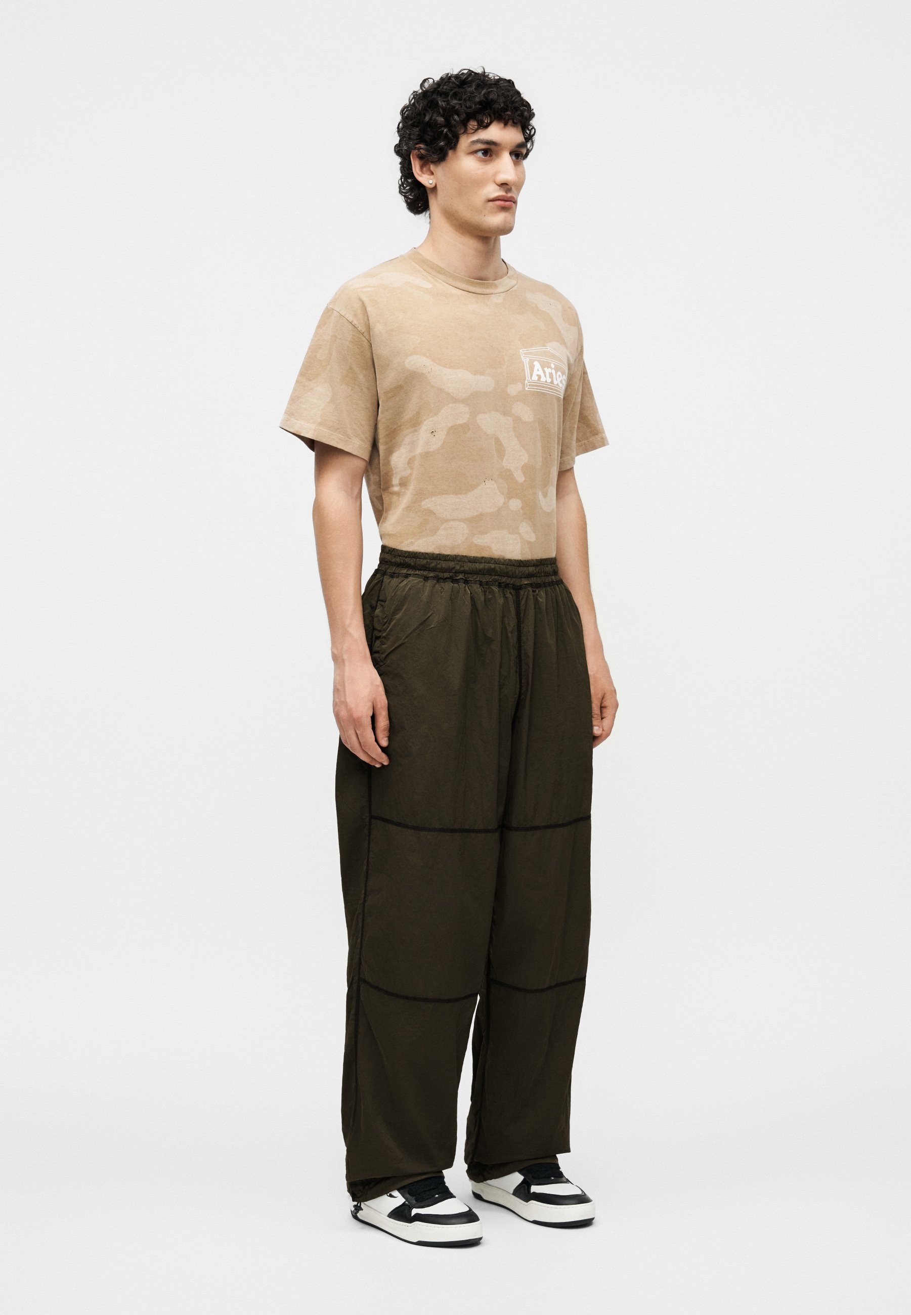 Aries WINDCHEATER PANT - Tracksuit bottoms - olive - Zalando.ie