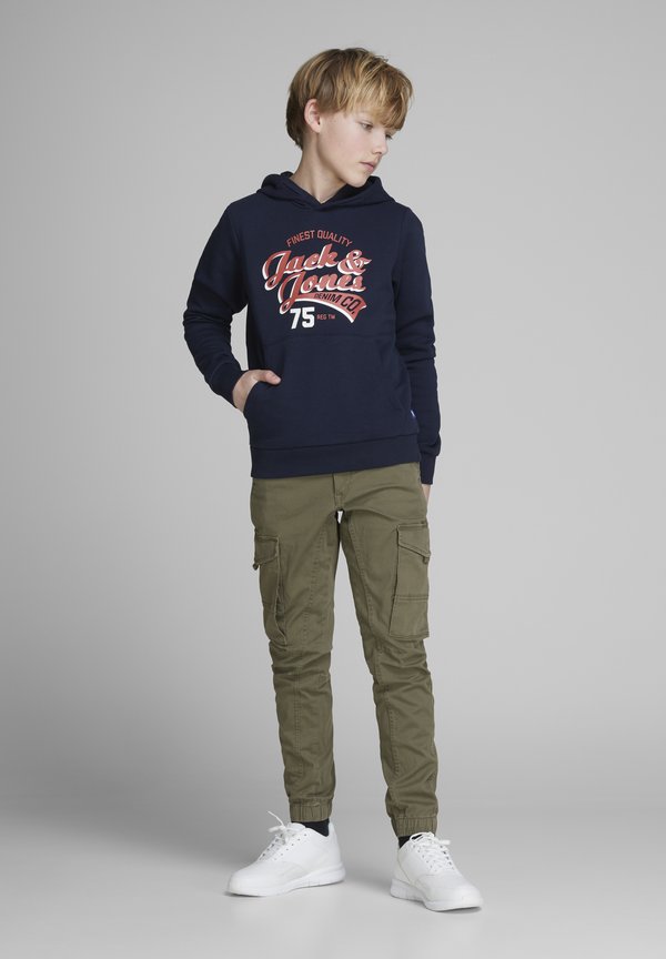 JJIPAUL JJFLAKE - Cargo trousers - olive night2