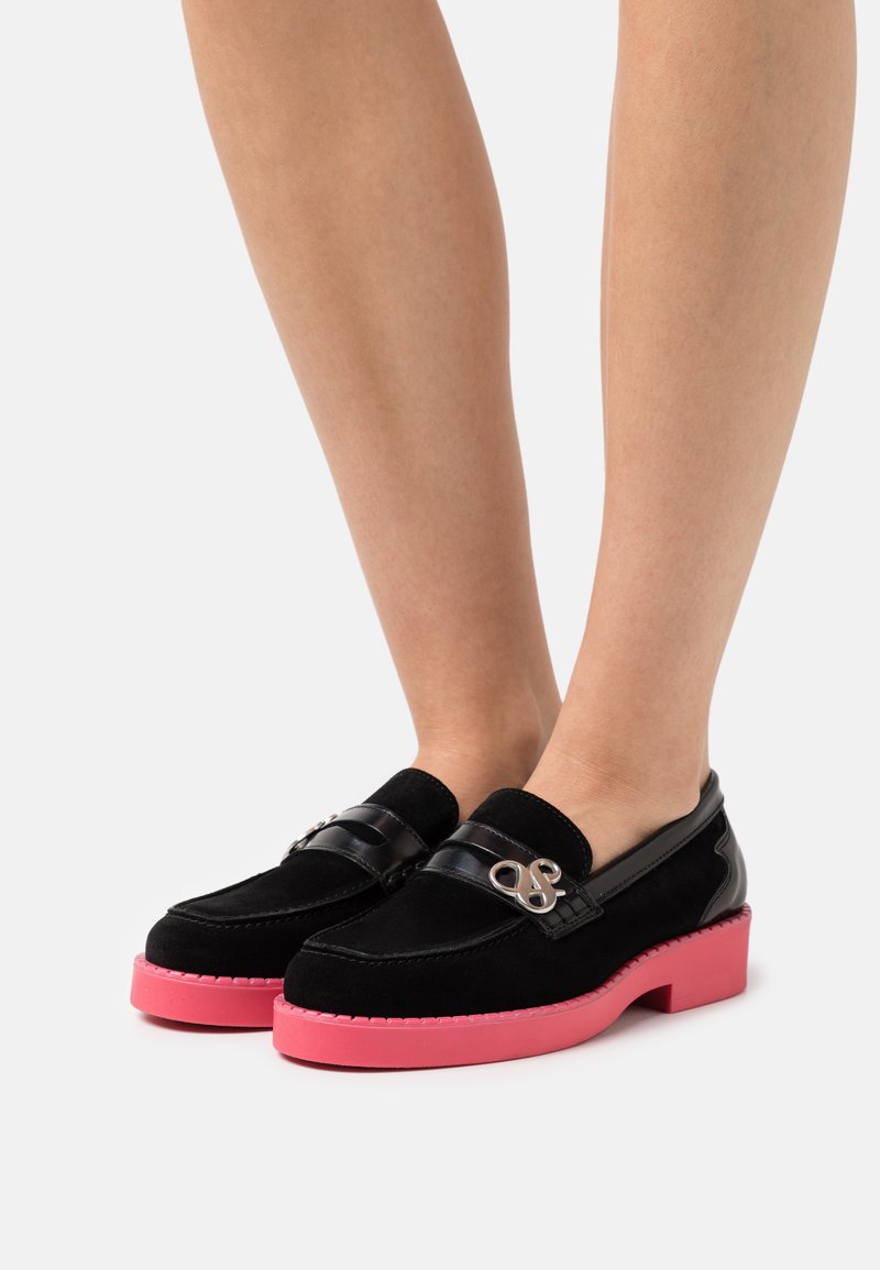 Scotch & Soda EMMA - Slip-ons - coral/black