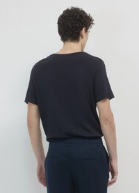 Calliope TINTA UNITA - T-Shirt basic - blu calliope