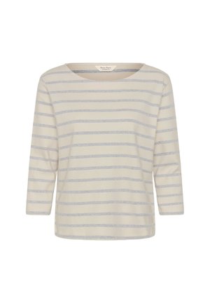 Part Two, NELAPW - Maglietta a manica lunga - eggnog grey stripe