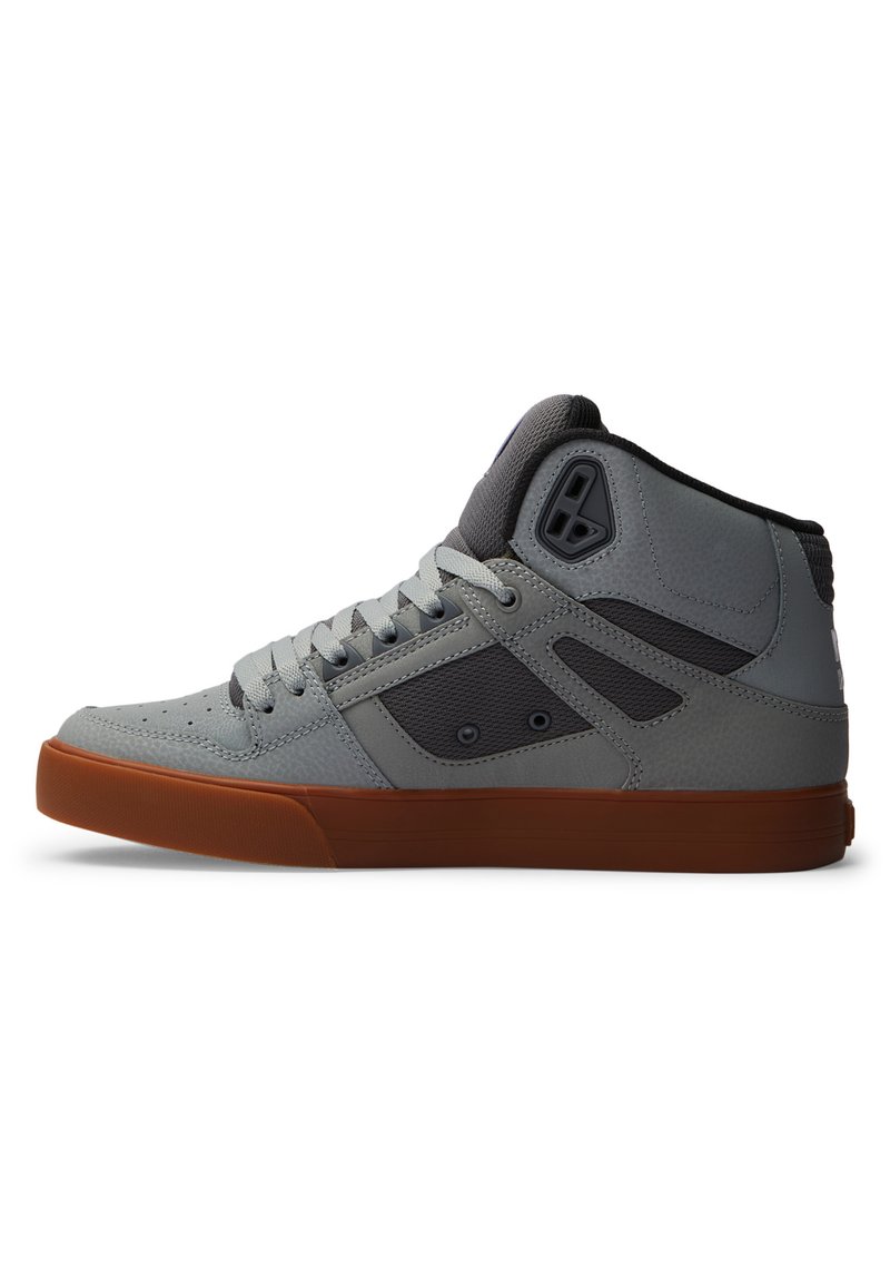 DC Shoes PURE - Skatová obuv - xsws grey white grey