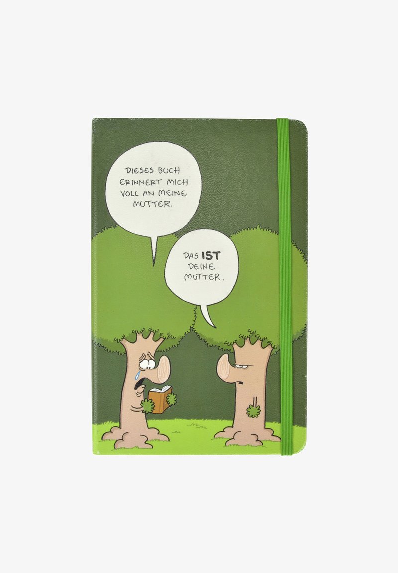 Ruthe RALPH NOTIZBUCH - DIESES BUCH ERINNERT MICH VOLL AN MEINE - Other accessories - grün