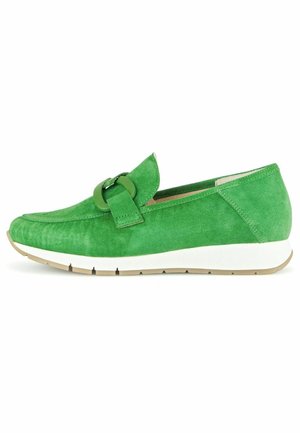 Loafers - verde uni