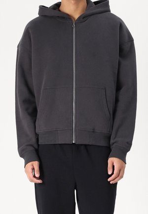 Jersey con capucha - black