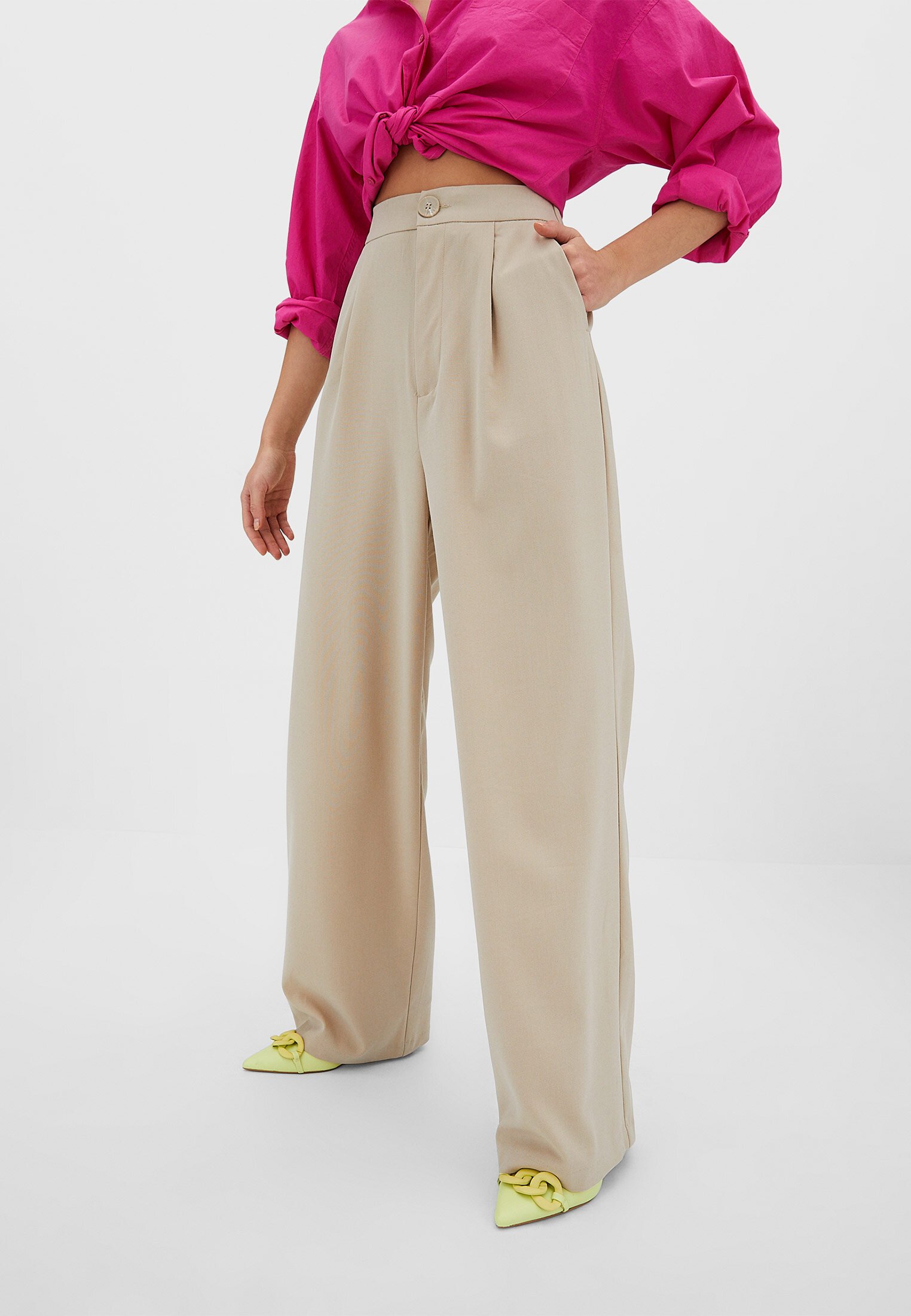 Pantalon classique - brown