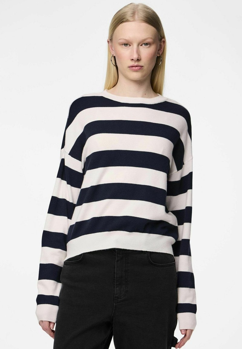 PIECES dam skjorta PCPIA - Bright White Navy blazer main image 0
