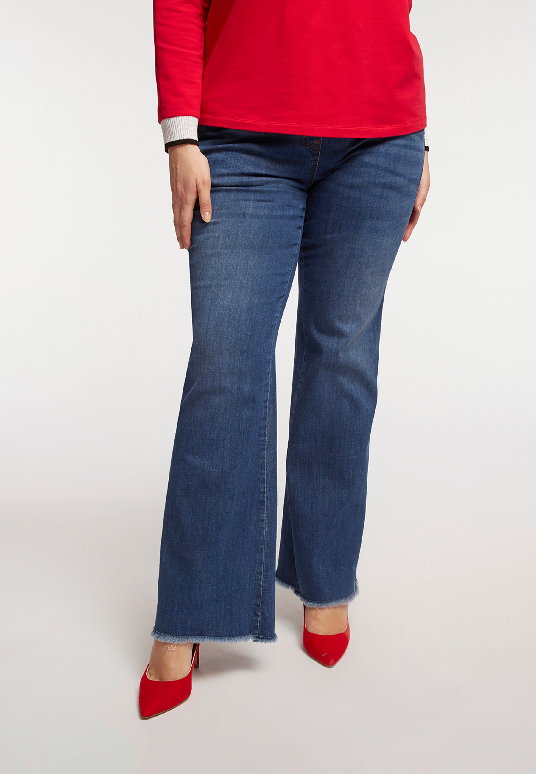 Fiorella Rubino Jeans a zampa - blu - Zalando.it