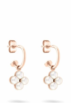 Earrings - roségoudkleurig