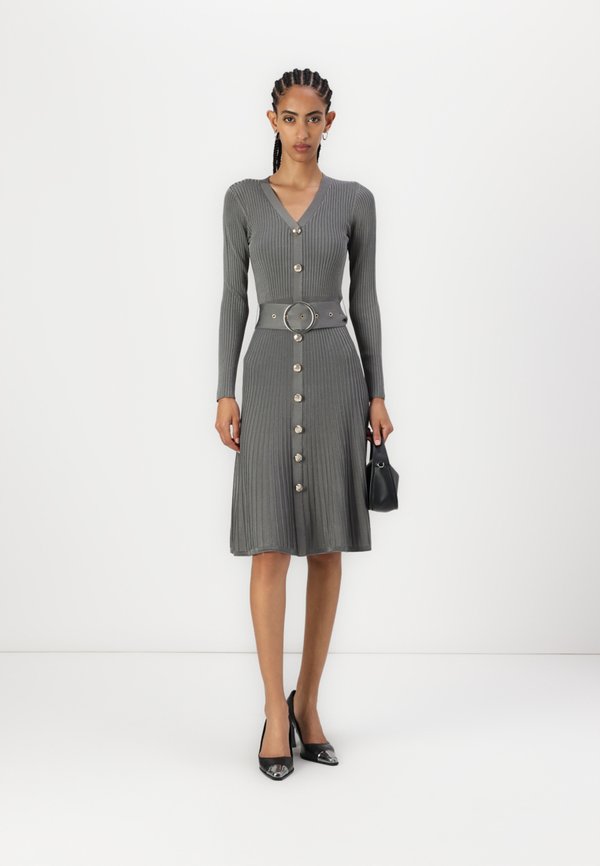NEW DILETTA DRESS - Jumper dress - stone olive2
