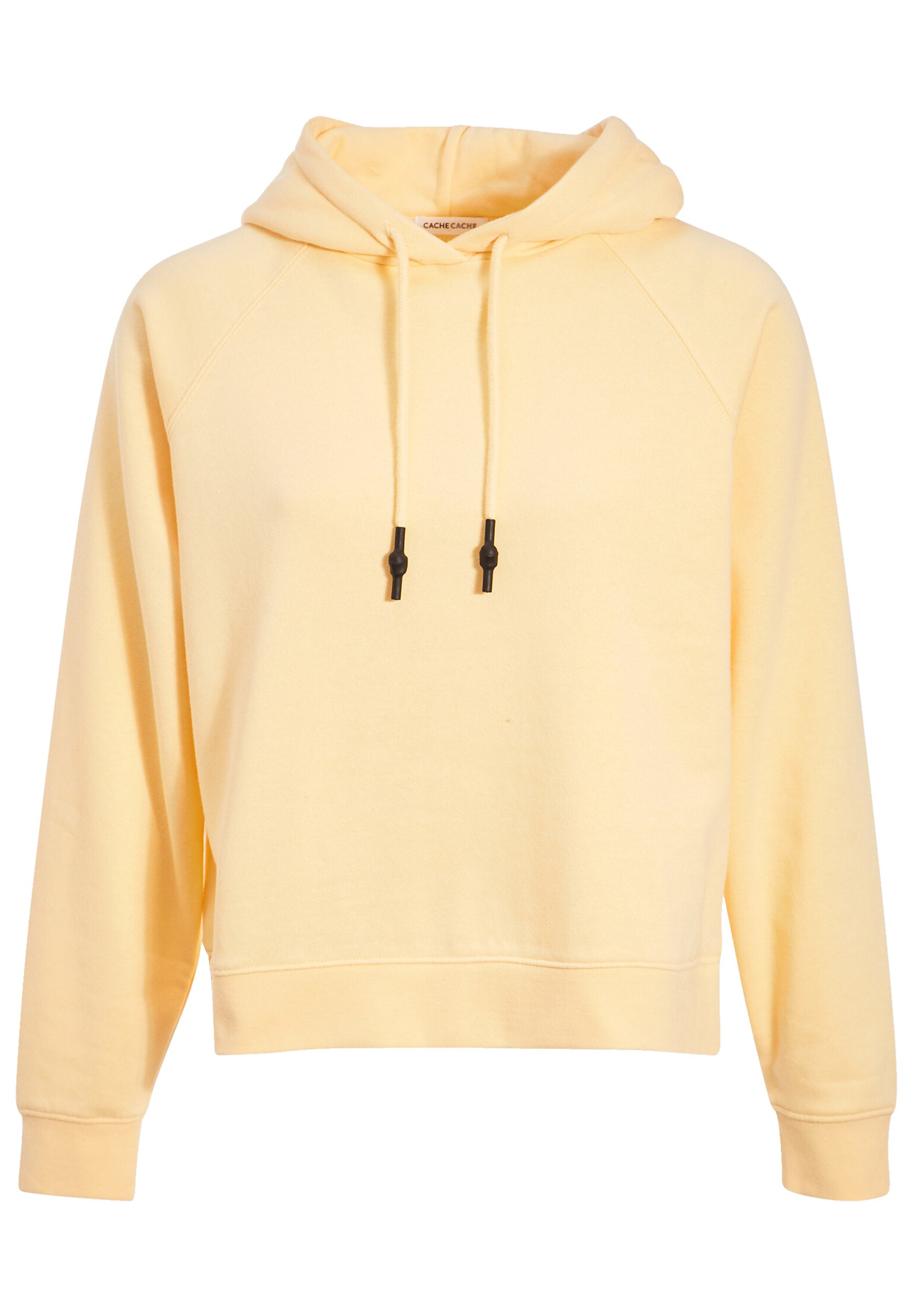 Cache Cache KURZES MIT Sweat à capuche jaune pastel/jaune