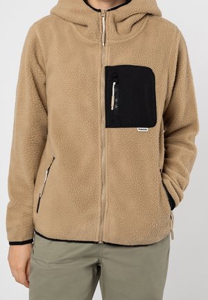 Forro polar - mottled beige