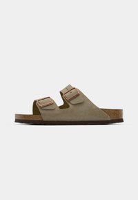 ARIZONA NARROW UNISEX - Sandals - taupe