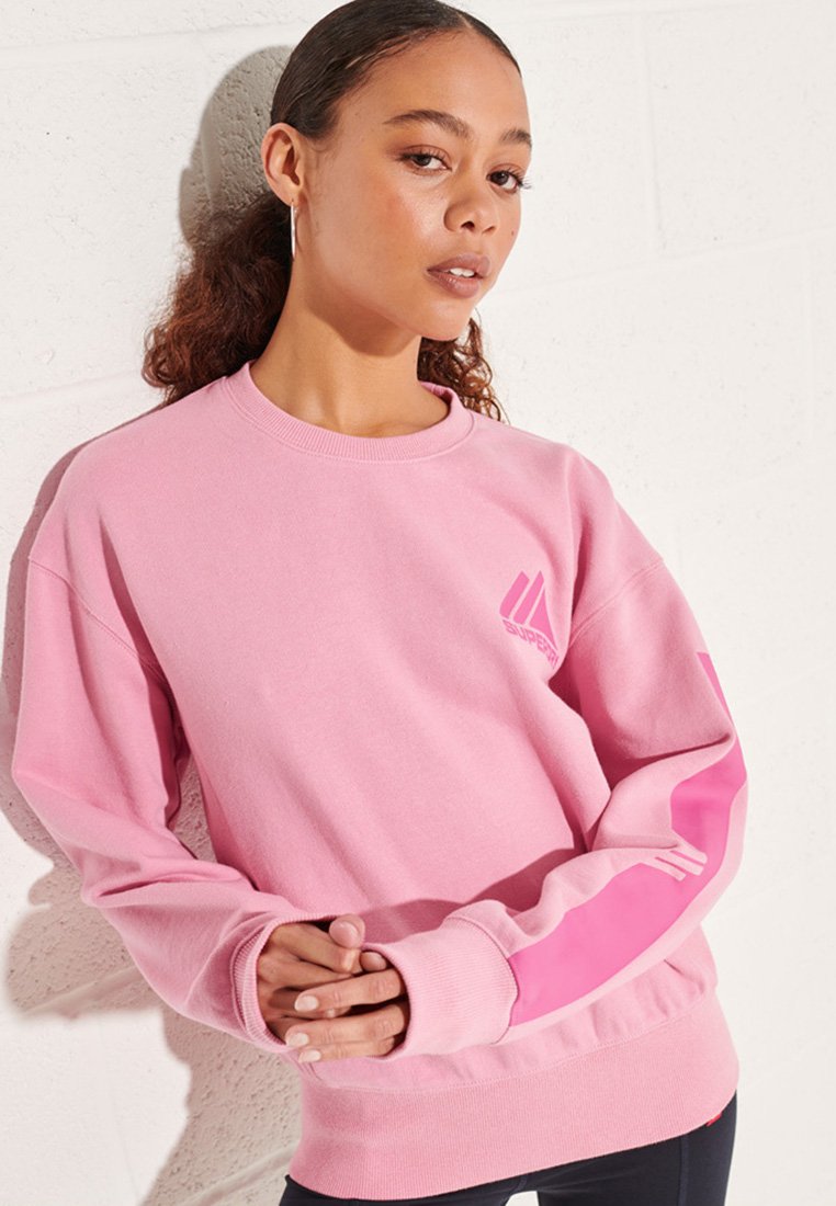 superdry sweatshirt pink