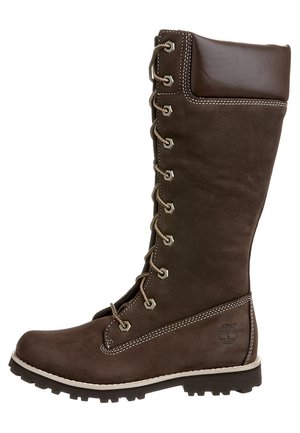 ASPAHLT TRAIL - Nauhalliset saappaat - Brown Nubuck