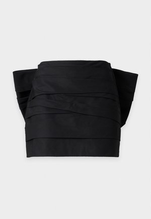 MARC JACOBS, BOW RUCHED - Mini skirts - black