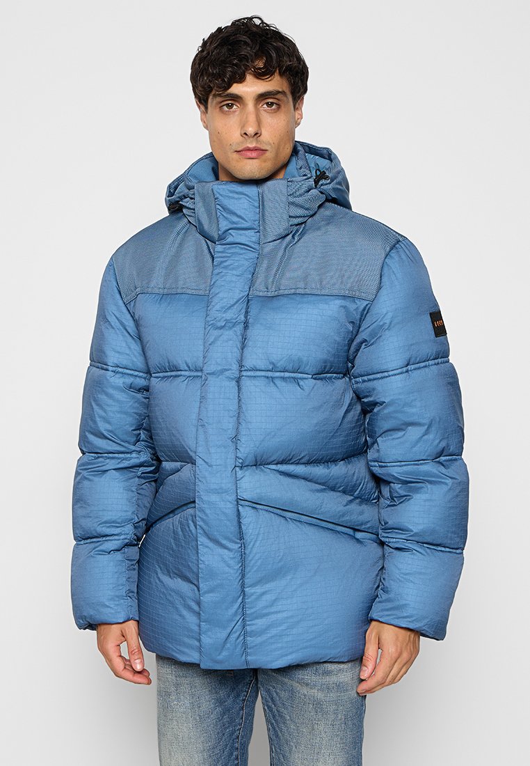 Boss Winterjas blauw Boss Winterjas blauw