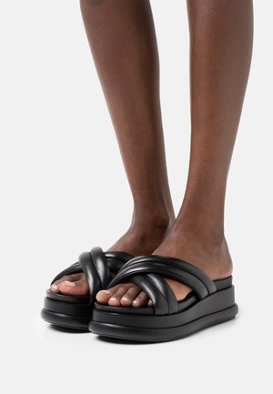 Tamaris Heeled mules - black