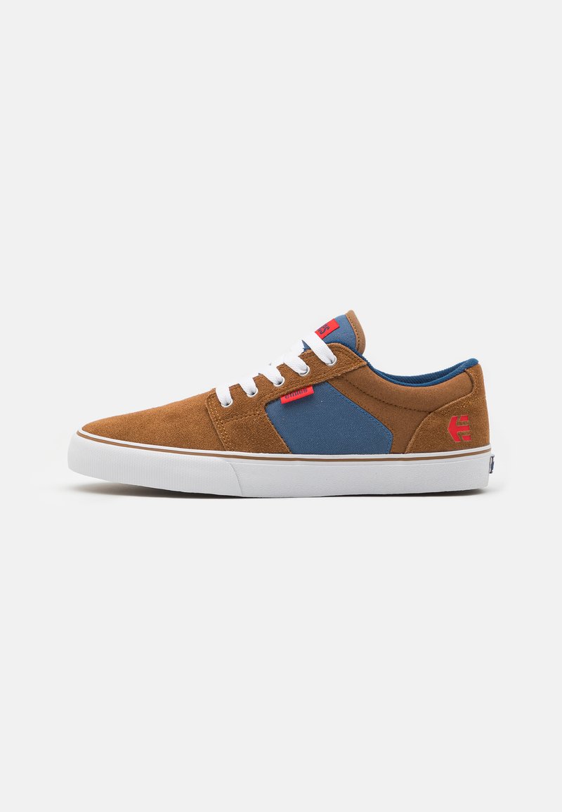 Etnies BARGE - Skeitborda apavi - brown/blue