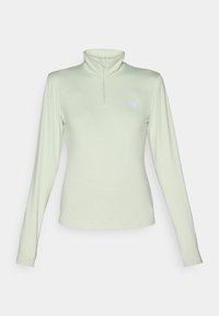 SPORT ESSENTIALS SPACE DYE QUARTER ZIP - T-shirt à manches longues - garter snake