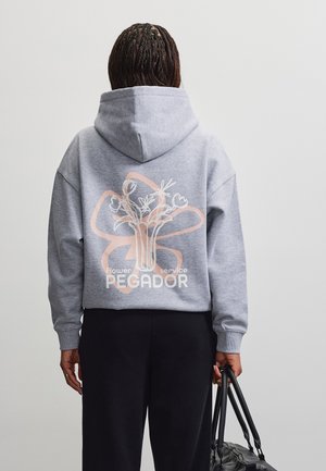 Pegador, REUS OVERSIZED - Суитшърт с качулка - grey melange