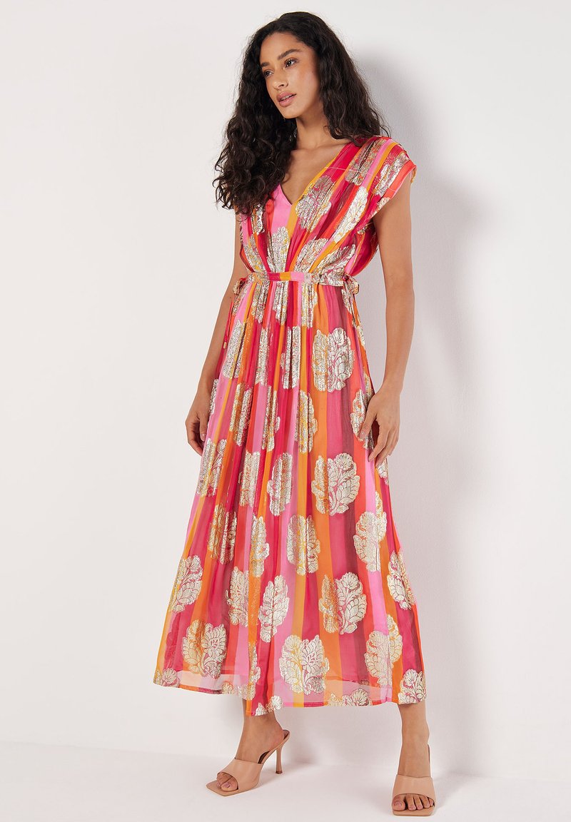 Apricot Maxi-jurk donkerroze Apricot Maxi-jurk donkerroze