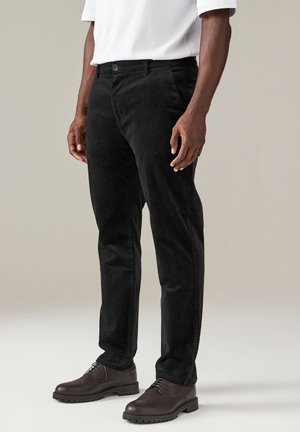 SLIM FIT - Chinos tipa bikses - black