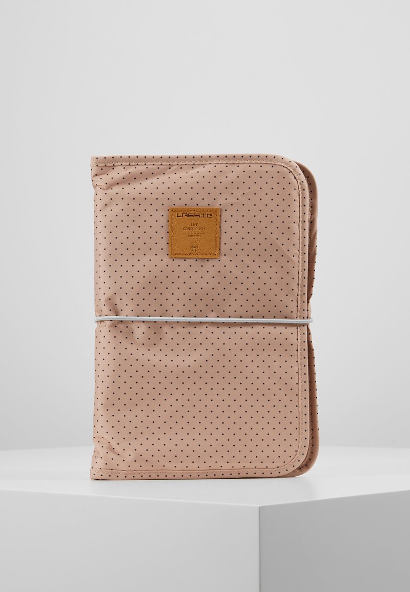 Lässig CHANGING POUCH Baby changing bag dots rose/light pink
