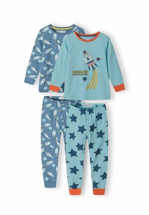 2 PACK SET - Nattøj sæt - blue light blue