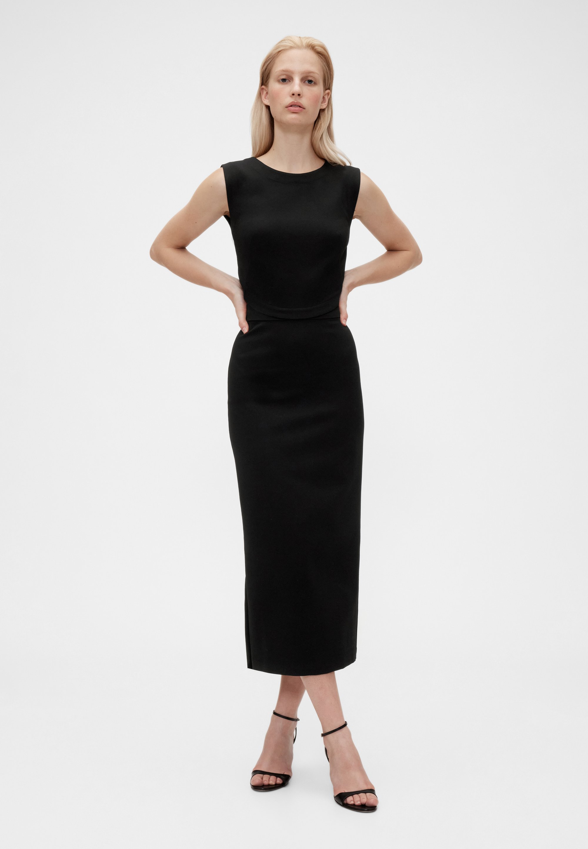 GAP GAP STUDIO PONTE PENCIL DRESS - Jersey dress - true black/black -  Zalando.ie
