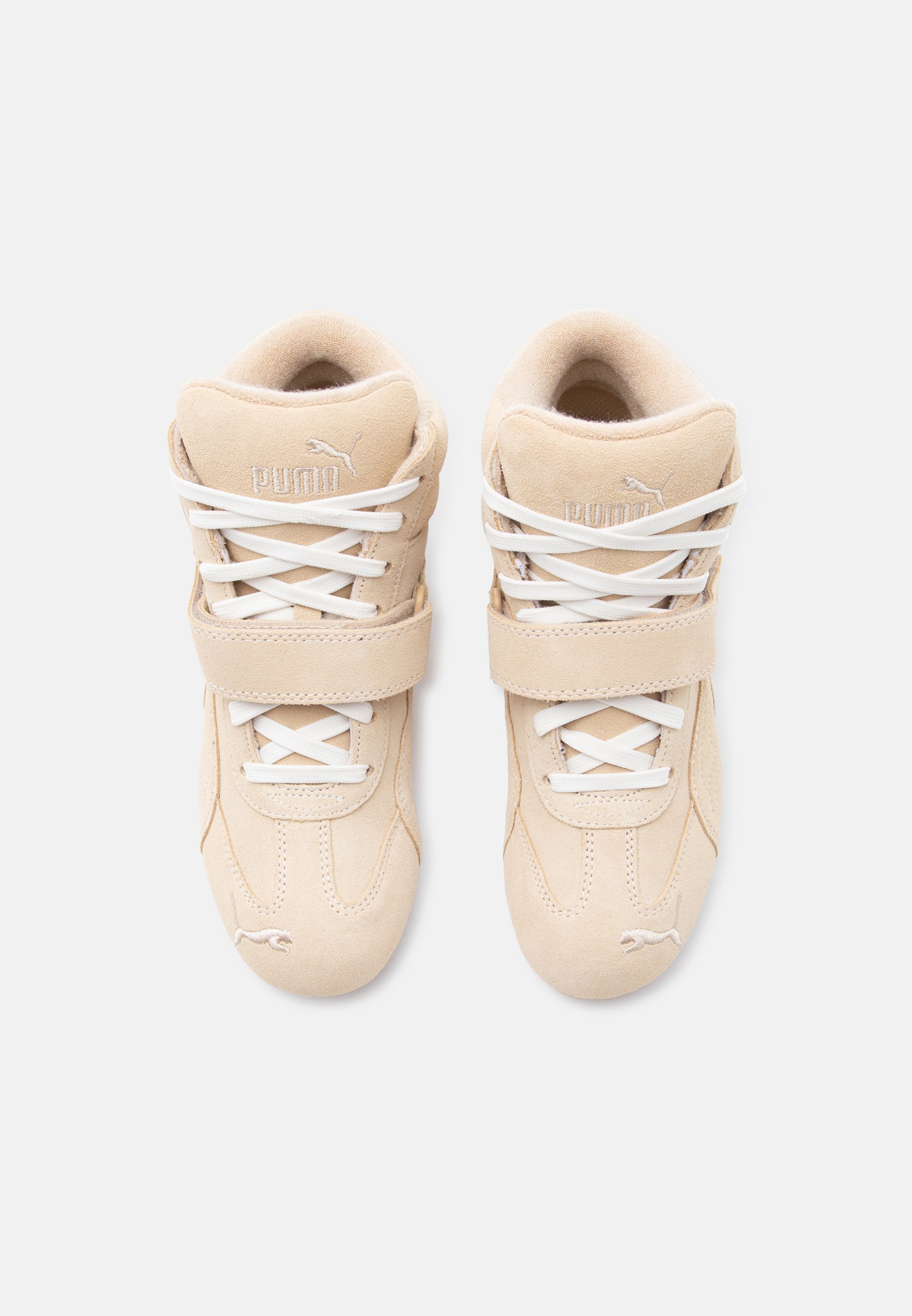 Puma SPEEDCAT WEDGE - Trainers - sand dune/alpine snow/beige - Zalando