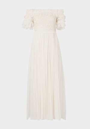 EXCLUSIVE MIDSUMMER BODICE OFF SHOULDER GOWN - Ballkjole - cream