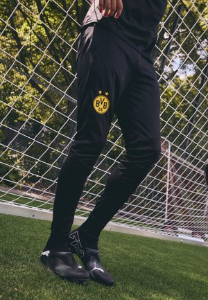 BVB BORUSSIA DORTMUND TRAINING PANTS - Fanartikel - black/faster yellow