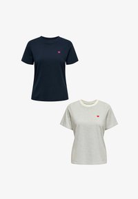 Unselected, dunkelblau beige