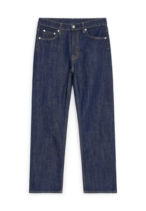 ARKET, ARKET JADE CROPPED SLIM JEANS - Jeans fuselé - dark-blue denim
