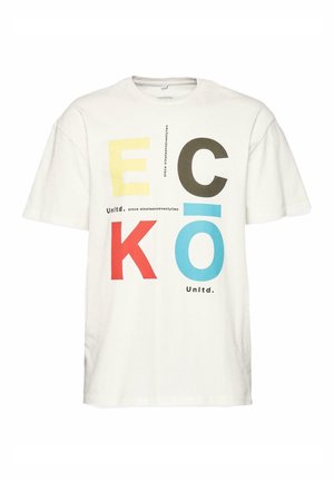 ecko unltd., Tričko s potlačou - white