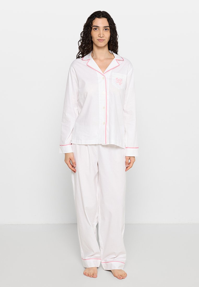 Lauren Ralph Lauren Pyjama wit Lauren Ralph Lauren Pyjama wit
