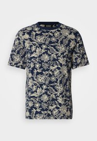 REGULAR FIT - Apdrukāts T-krekls - dark blue