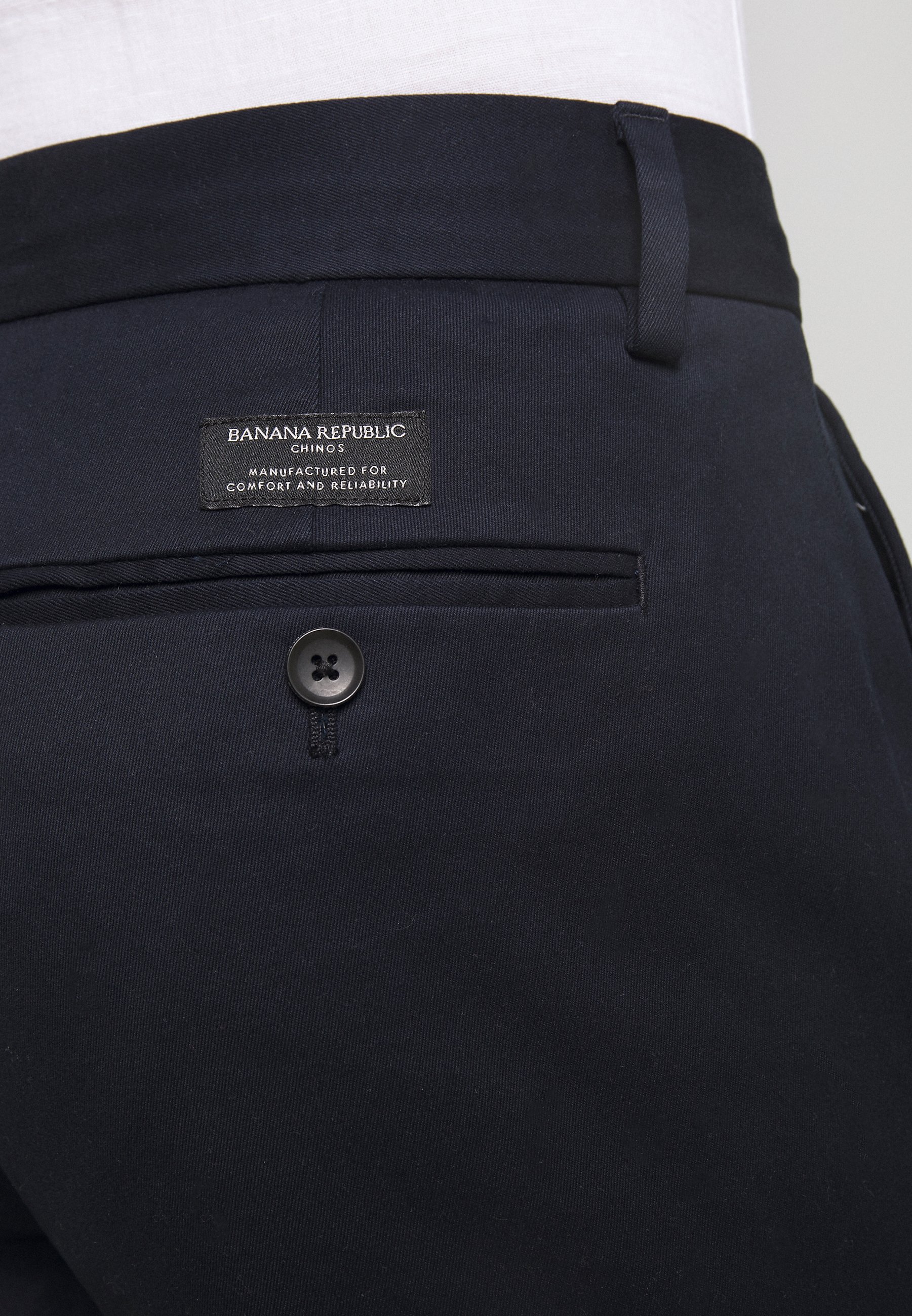 banana republic black chinos