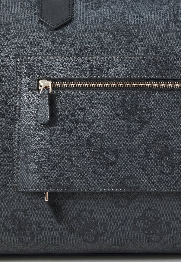 BERTA DUFFEL UNISEX - Weekend bag - coal logo4