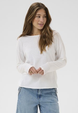 ROMANE PULLOVER - Džemperis - snow white