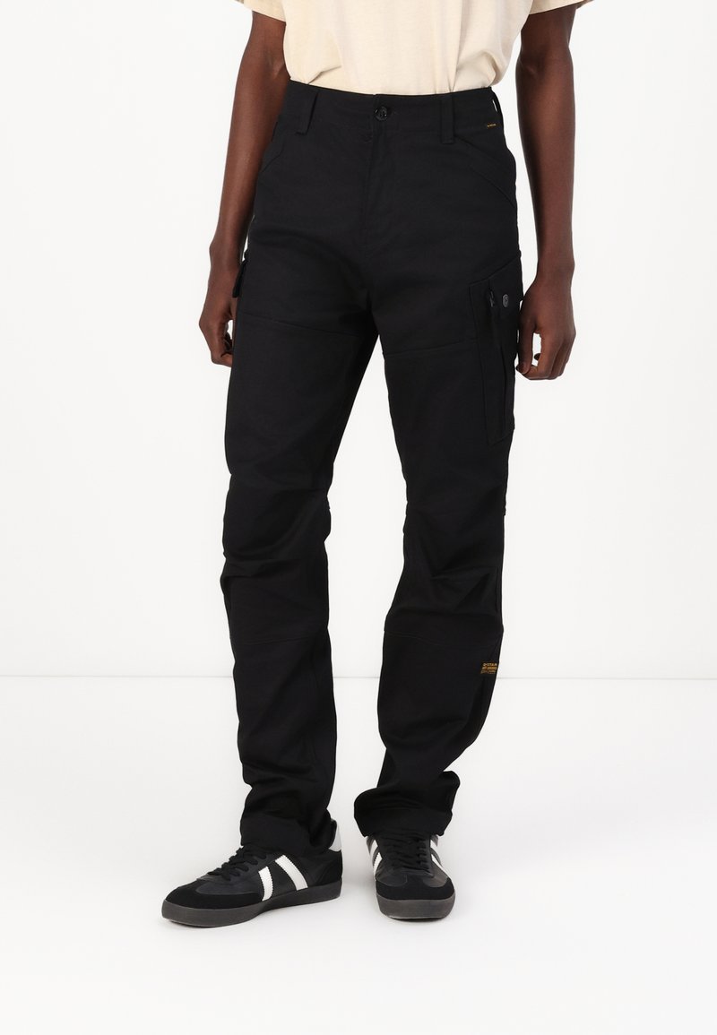 G-STAR ZIP REGULAR  - Hlačami s stranskimi žepi - black