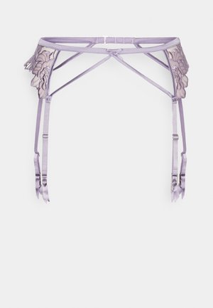 Fleur du Mal WHITNEY EMBROIDERY GARTER - Τιράντες - thistle